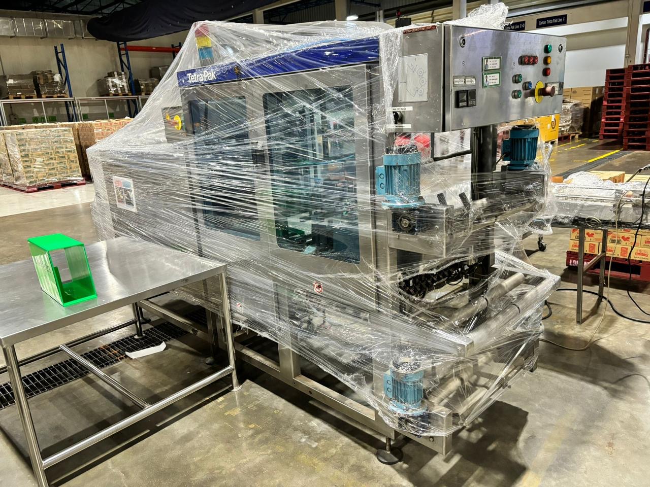 USED TETRA PAK TBA 19 200ML SLIM COMPLETE FILLING LINE FOR SALE YEAR 2001