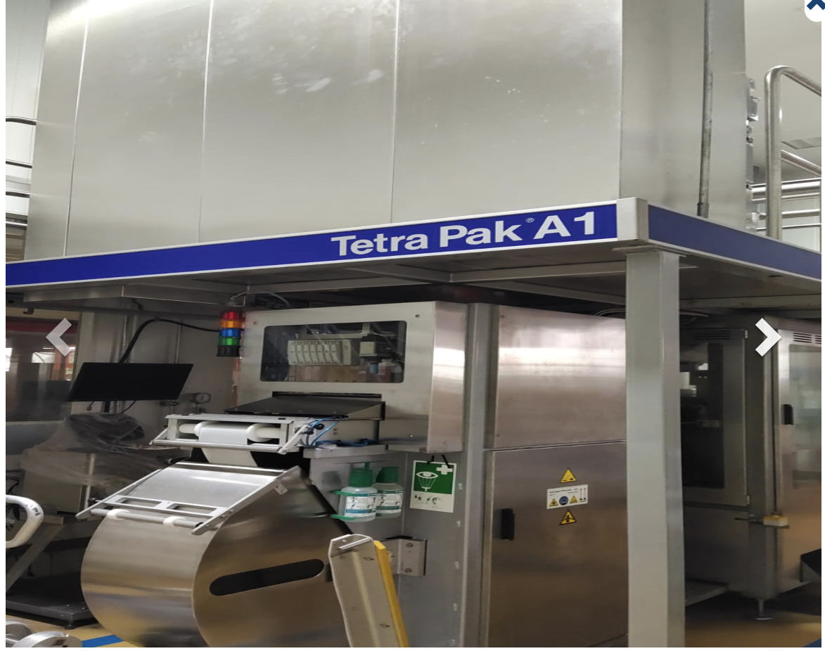 SOLD USED TETRA PAK A1 200ML WEDGE FILLING LINE AND UHT PLANT FOR SALE YEAR 2018 UKARINE